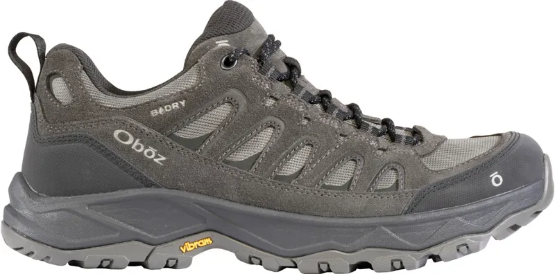 Oboz Men's Sawtooth Ascent Low B-Dry - Charcoal-1