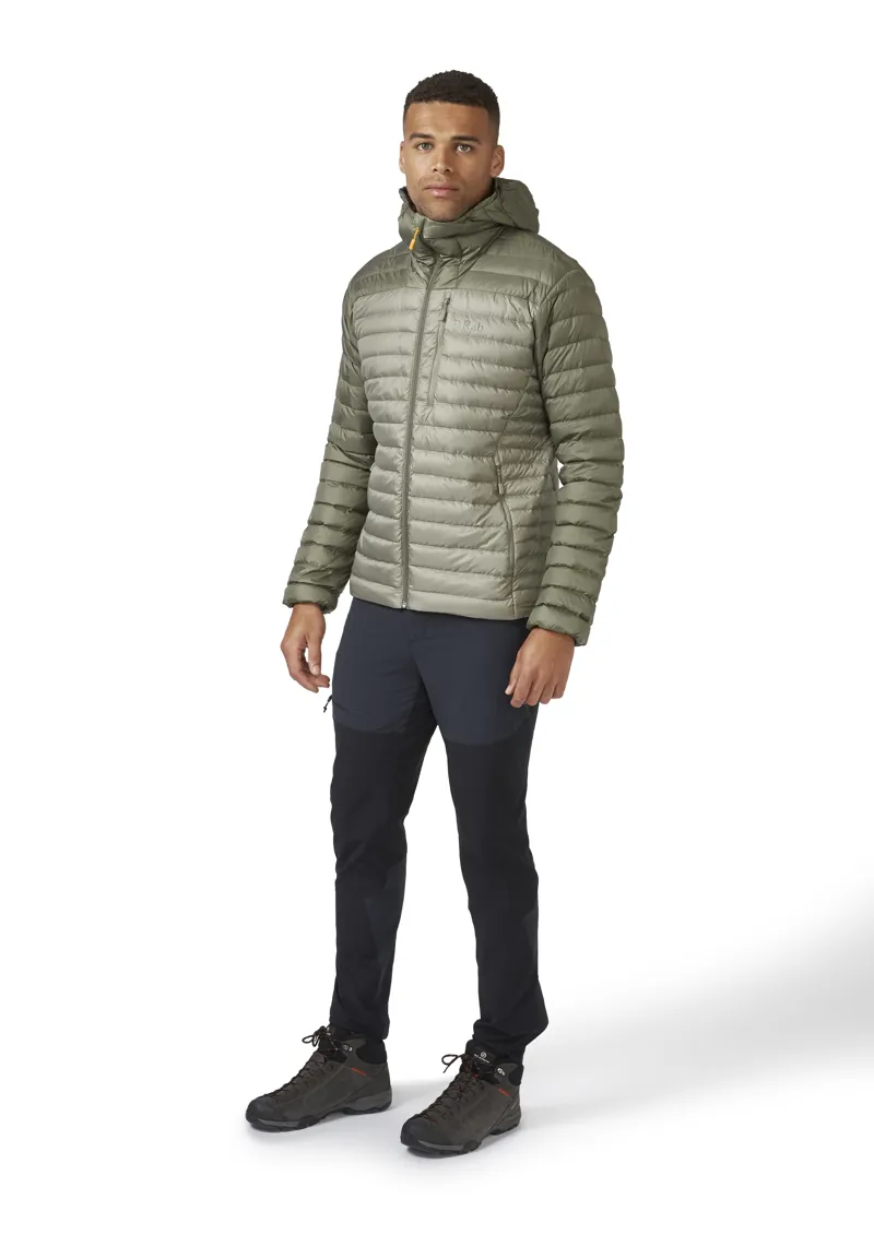 Rab Men s Microlight Alpine Down Jacket Light Khaki Stone