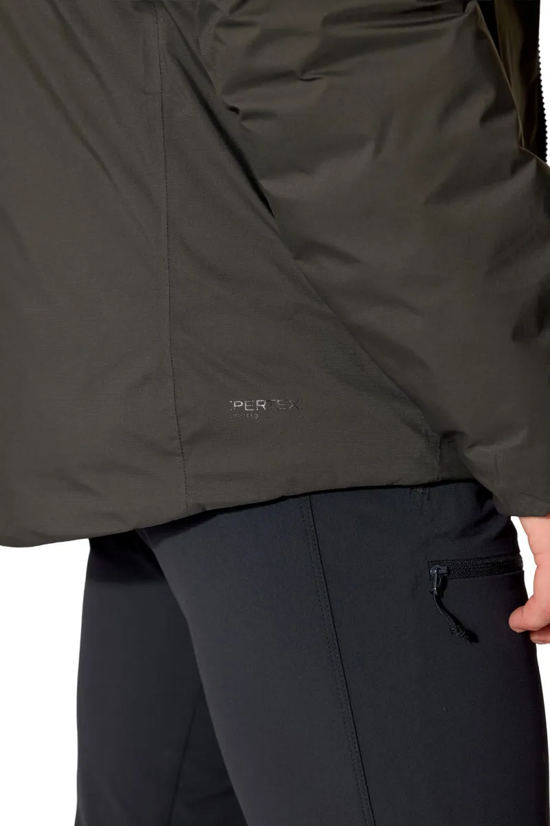 Rab Men's Microlight Shield Waterproof Down Jacket - Dark Army-12