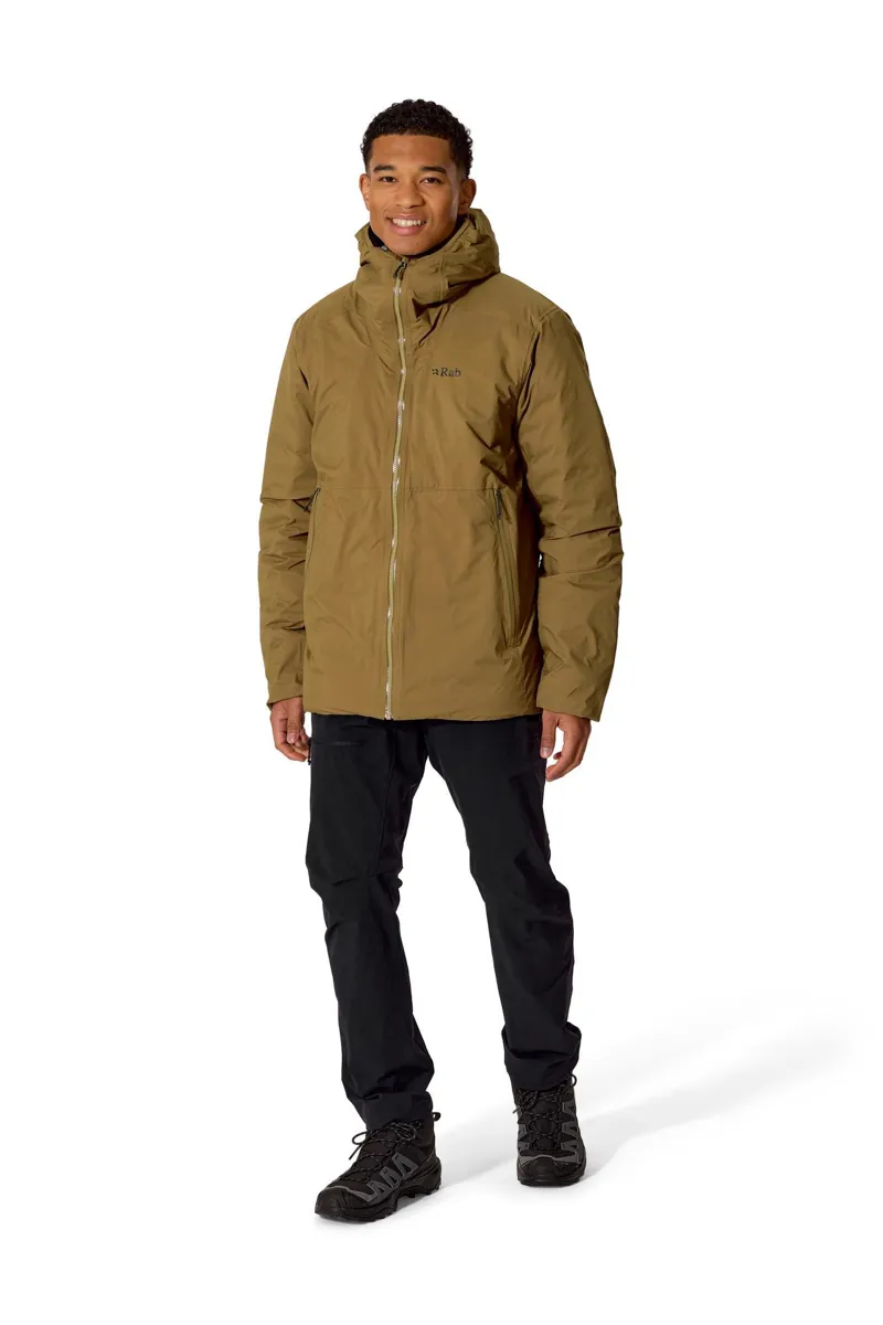 Rab Men's Microlight Shield Waterproof Down Jacket - Oak-4