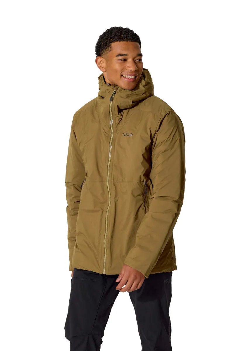 Rab Men's Microlight Shield Waterproof Down Jacket - Oak-3