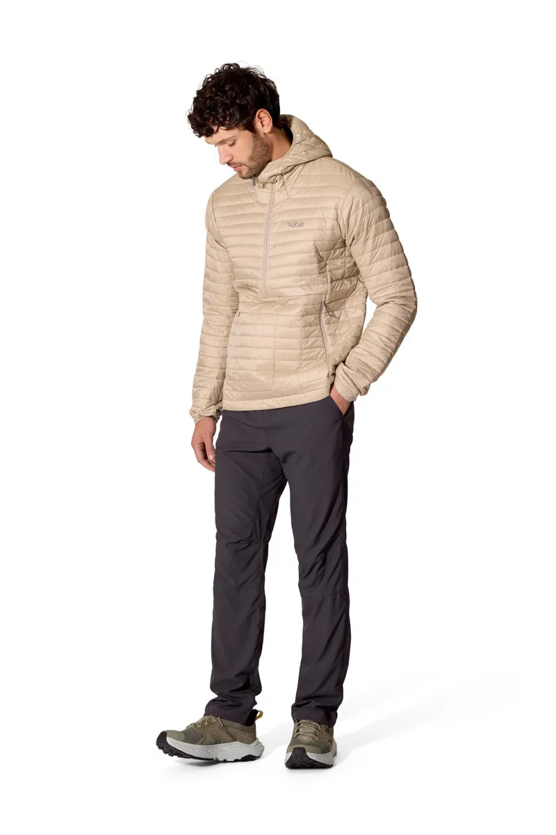 Rab Men's Microlighter Pullover Down Jacket - Dark Pebble-3