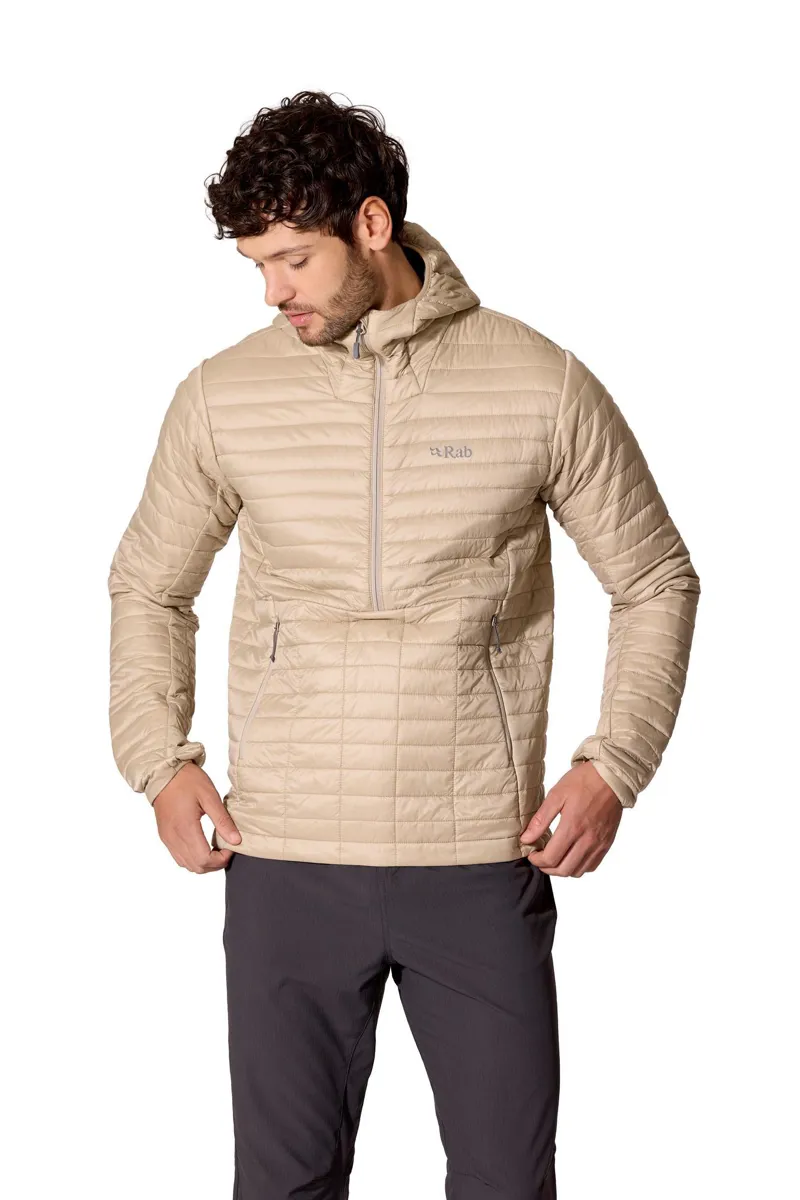 Rab Men's Microlighter Pullover Down Jacket - Dark Pebble-5