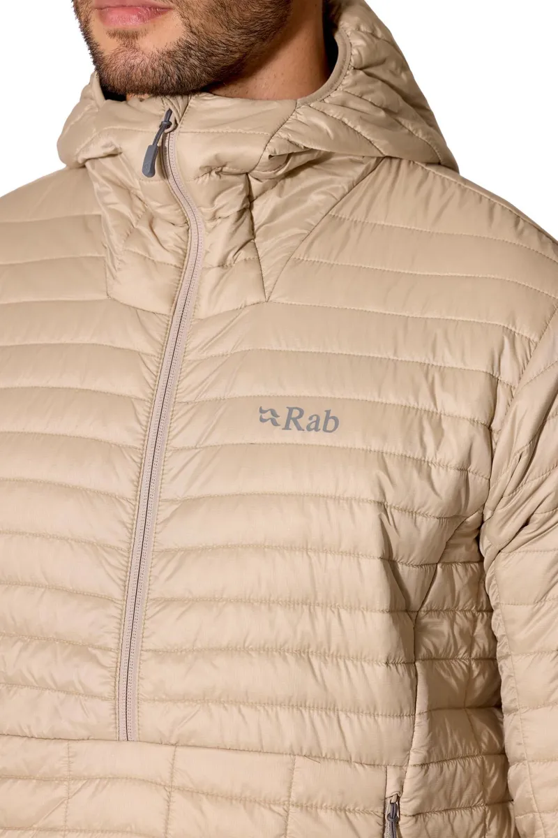 Rab Men's Microlighter Pullover Down Jacket - Dark Pebble-6