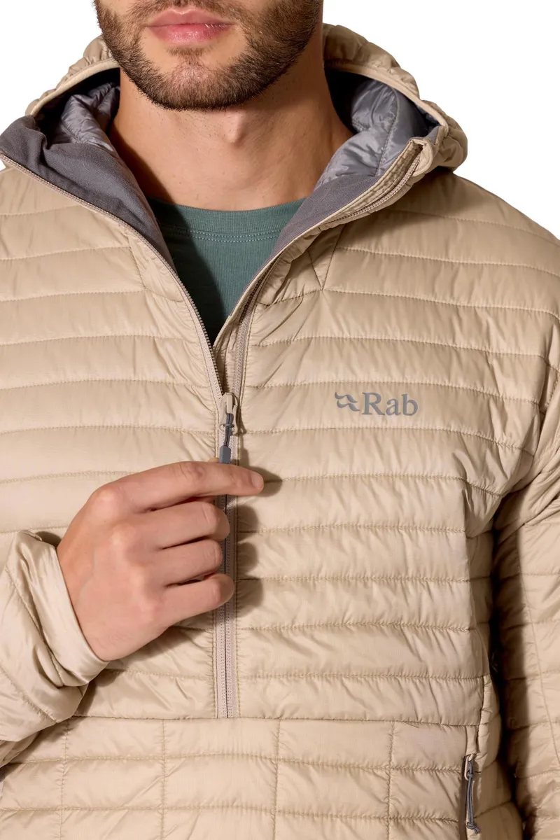 Rab Men's Microlighter Pullover Down Jacket - Dark Pebble-7