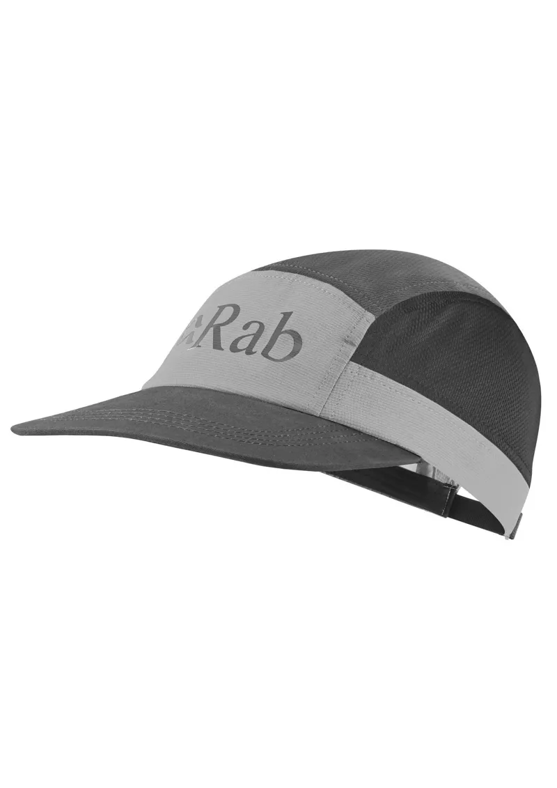 Rab Momentum 5 Panel Cap - Graphene/Light Zinc/Ebony