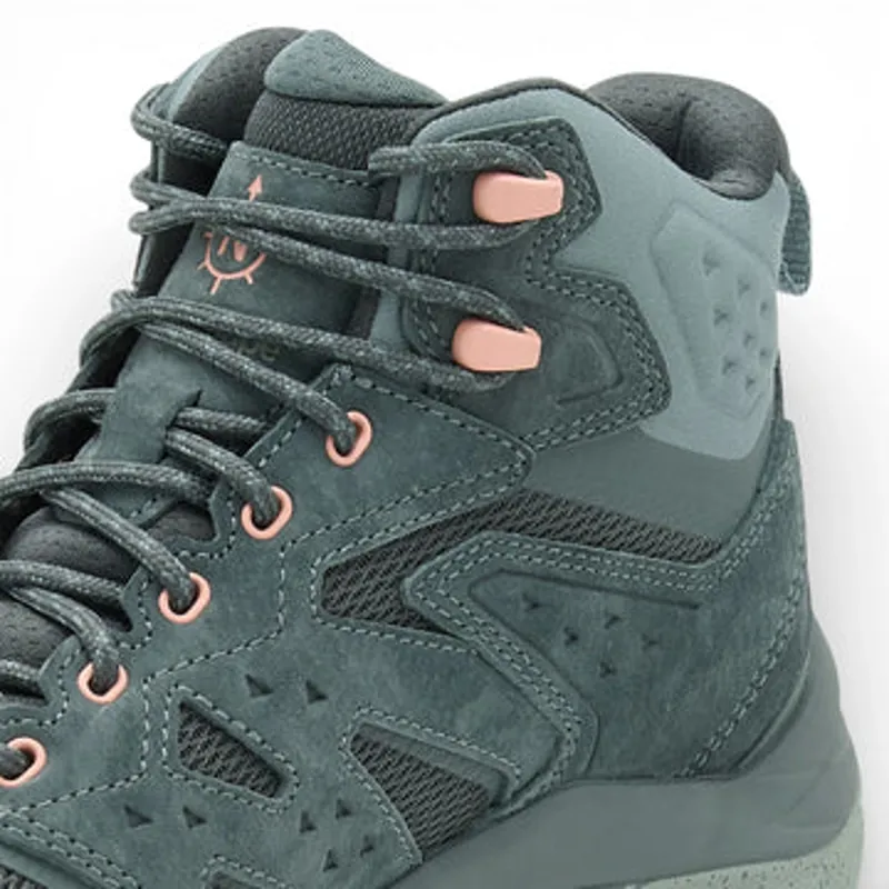 North Cape Women's Trail Flyte Mid Waterproof - Fern Green-7