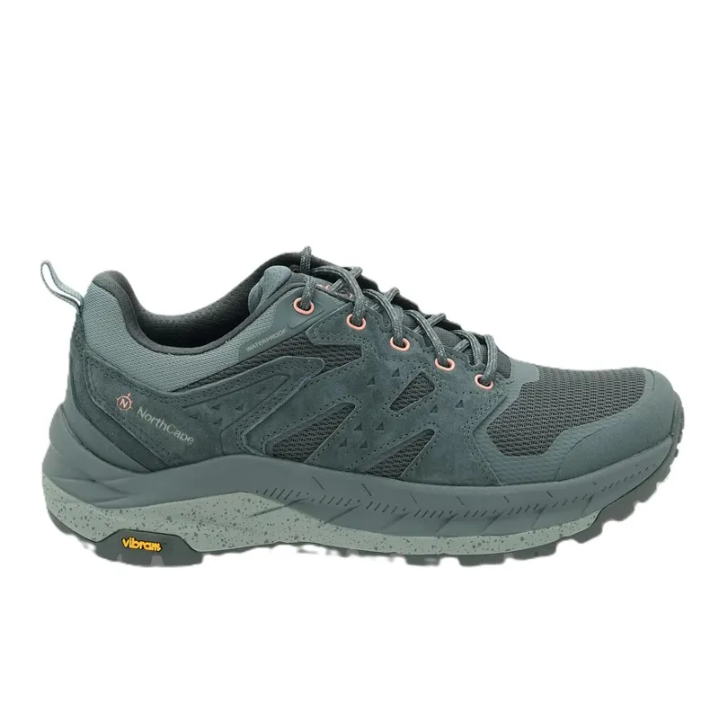 North Cape Women's Trail Flyte Low Waterproof - Fern Green-1