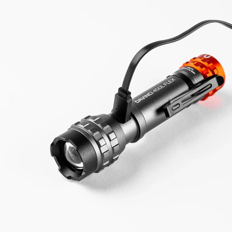 Nebo Davinci 450L Flex Rechargeable Torch-2