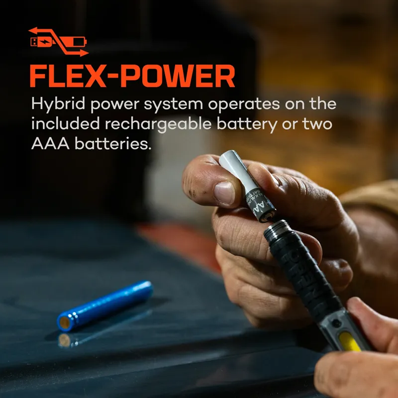 Nebo Lil Larry 500 Flex Rechargeable Work Light -4