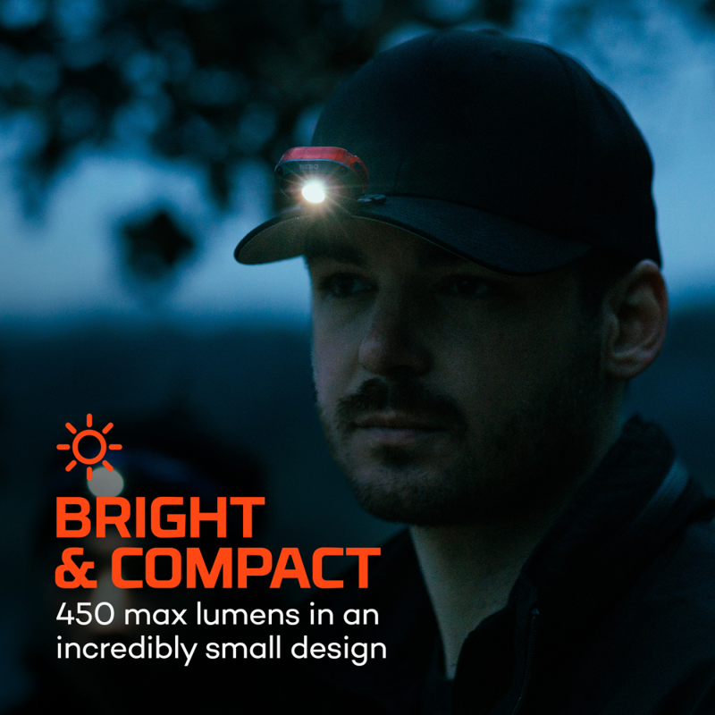 Nebo Mycro 450 Headlamp - Red-3