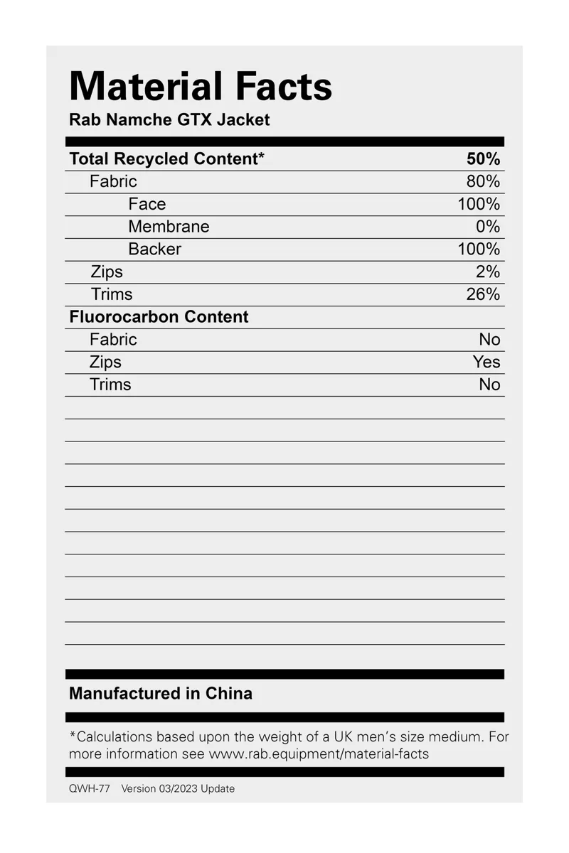 Rab Men's Men's Namche GORE-TEX Jacket - Black-2