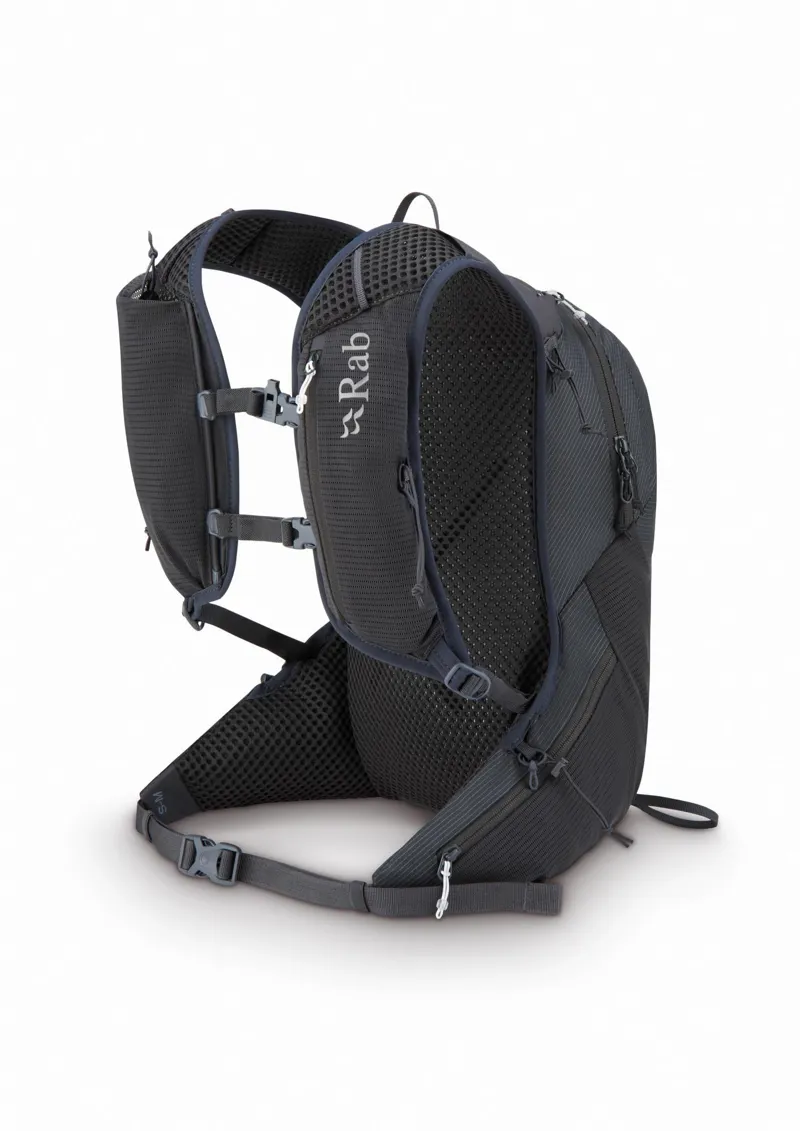 Rab Nitron 12 Litre Lightweight Pack - Anthracite-2