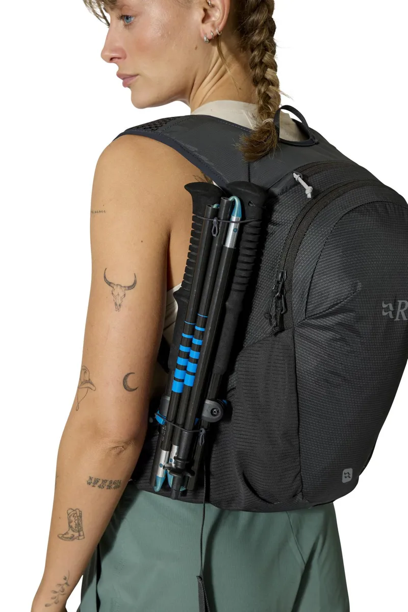 Rab Nitron 12 Litre Lightweight Pack - Anthracite-6