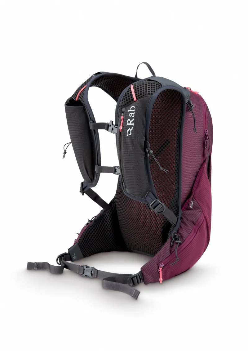 Rab Nitron 18 Litre Lightweight Pack - Mulberry-2