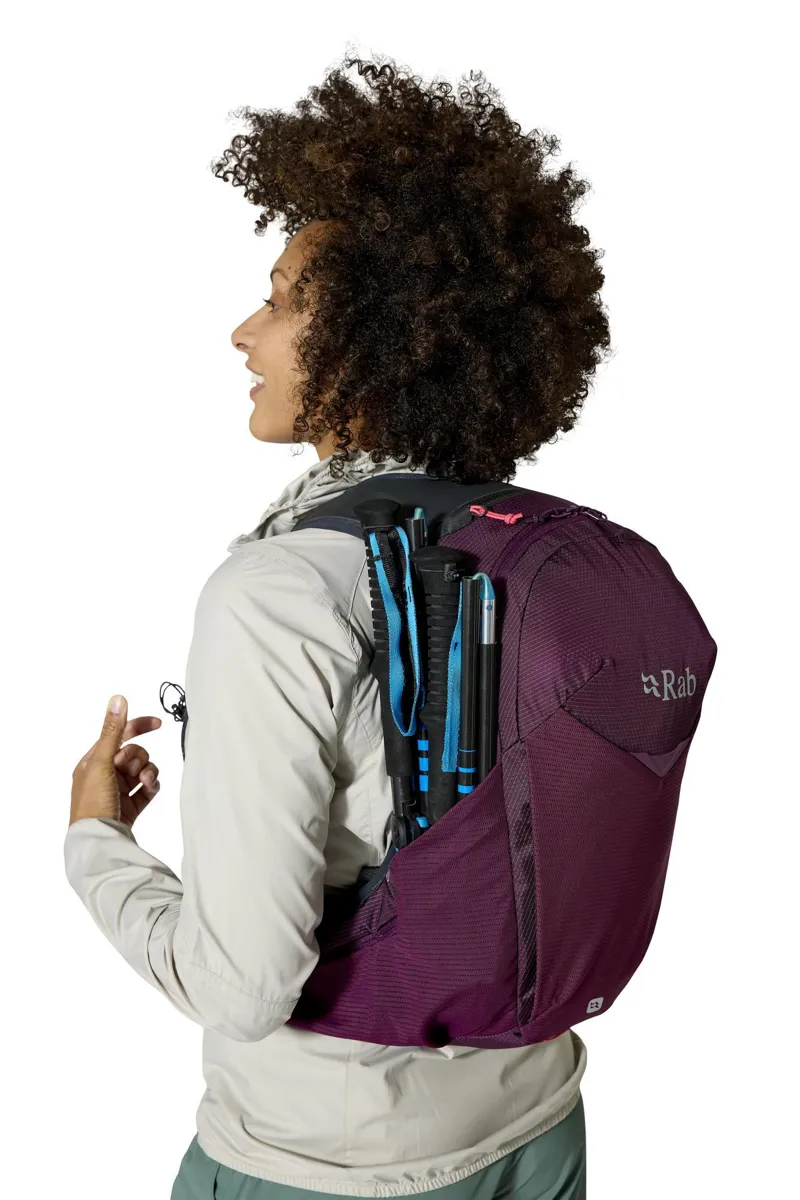 Rab Nitron 18 Litre Lightweight Pack - Mulberry-6