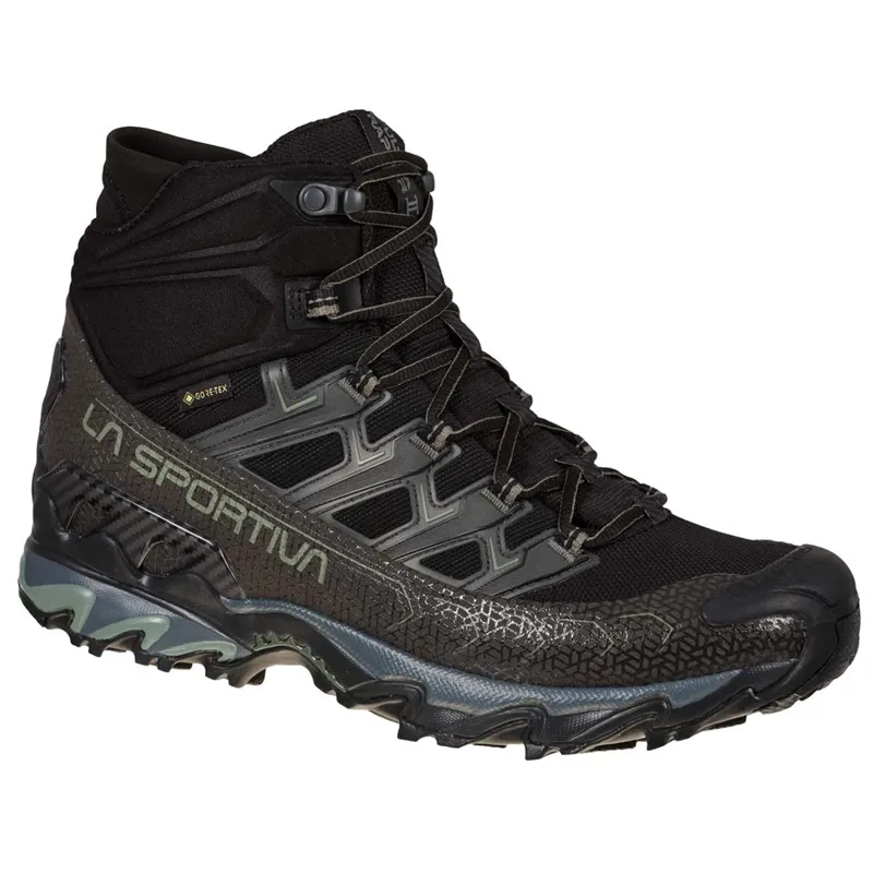 La Sportiva Men's Ultra Raptor II Mid Wide Fit - Black/Clay