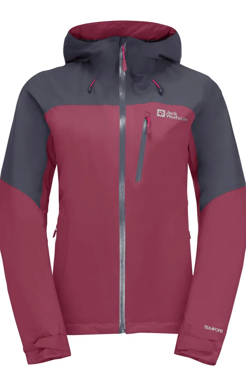 Jack Wolfskin Women's Go Hike Jacket - Sangria Red