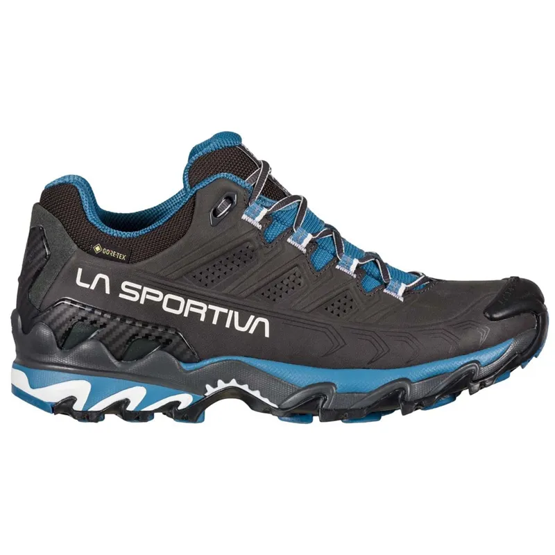 La Sportiva Women's Ultra Raptor II  Leather GTX - Carbon/Atlantic-2