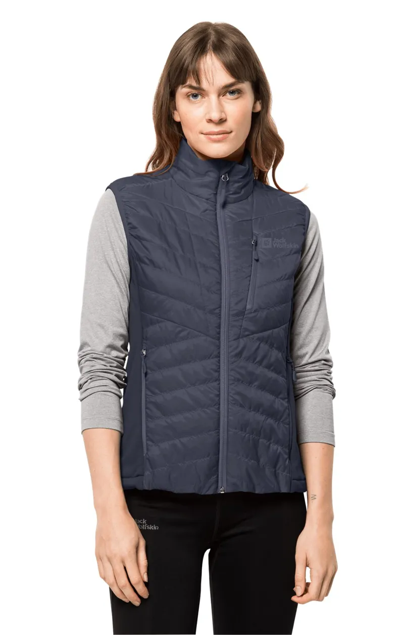 Jack Wolfskin Women's Routeburn Pro Insulated Vest -  Graphite-1