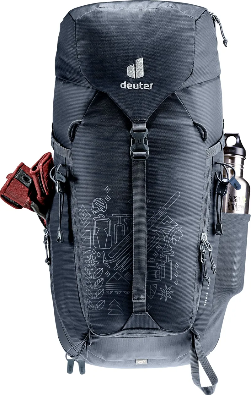 Deuter Trail 24 Litre Backpack - Limited Edition Black-5