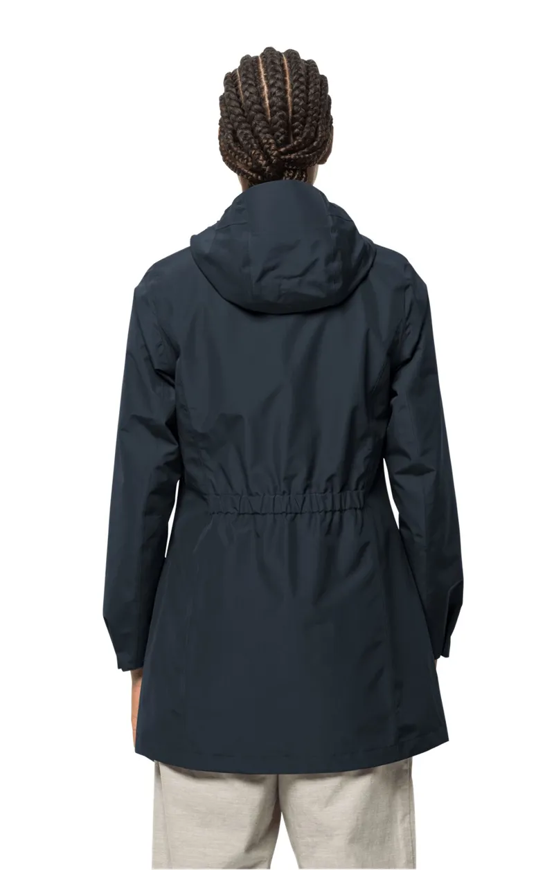 Jack Wolfskin Women's Cape York Paradise Coat - Night Blue-2