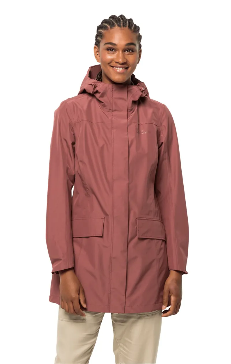 Jack Wolfskin Women's Cape York Paradise Coat - Apple Butter-2