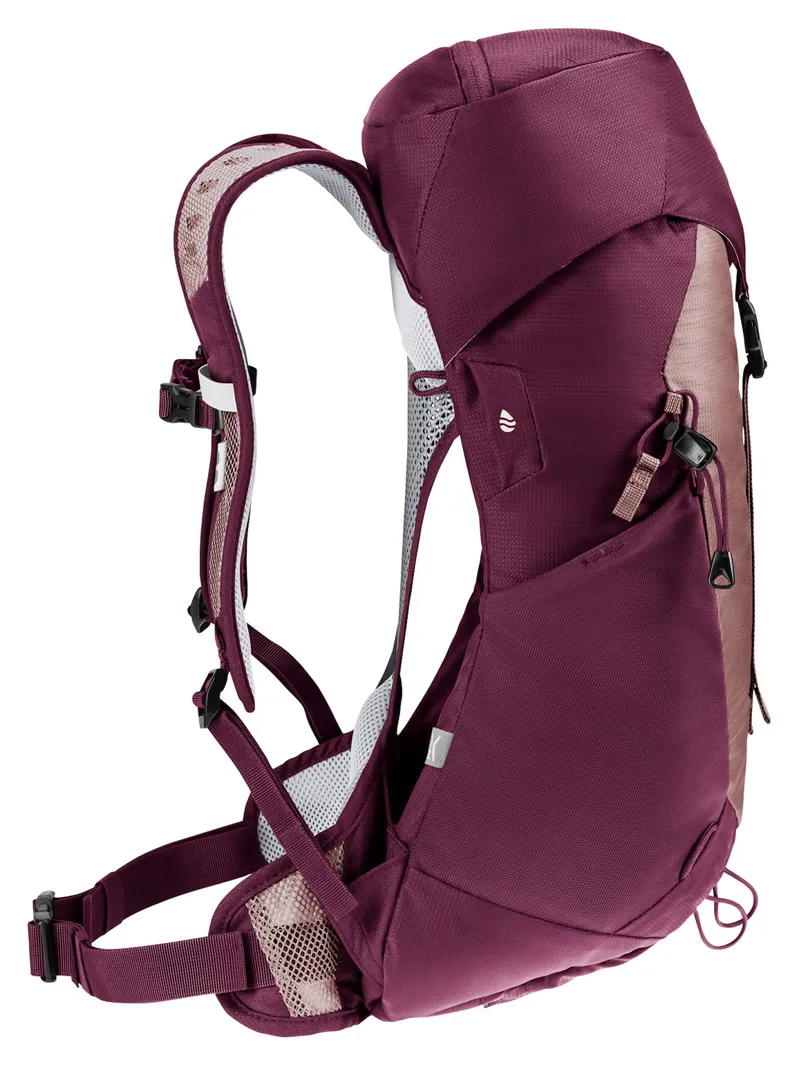 Deuter Women's AC Lite 14 SL Hiking Pack - Ashrose/Cassis-3