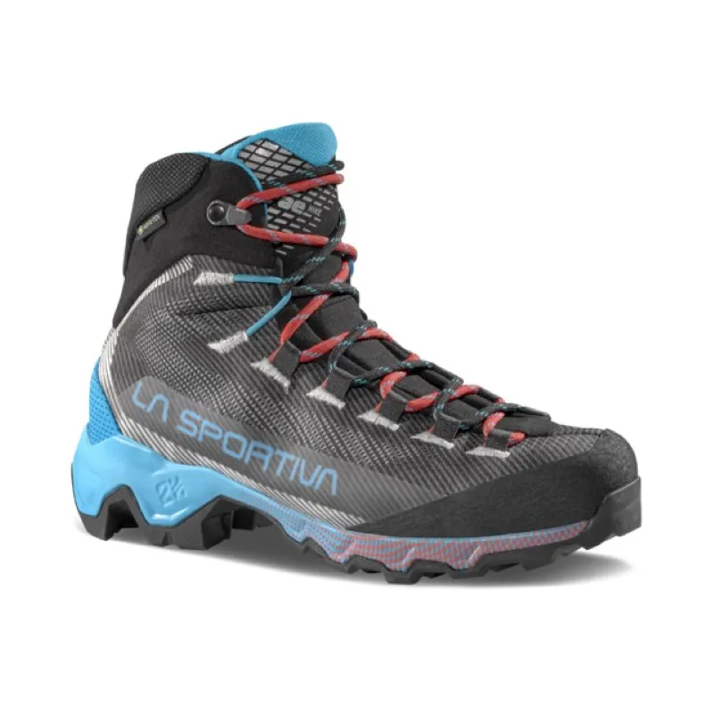 La Sportiva Women's Aequilibrium Hike GTX - Carbon/Malibu Blue
