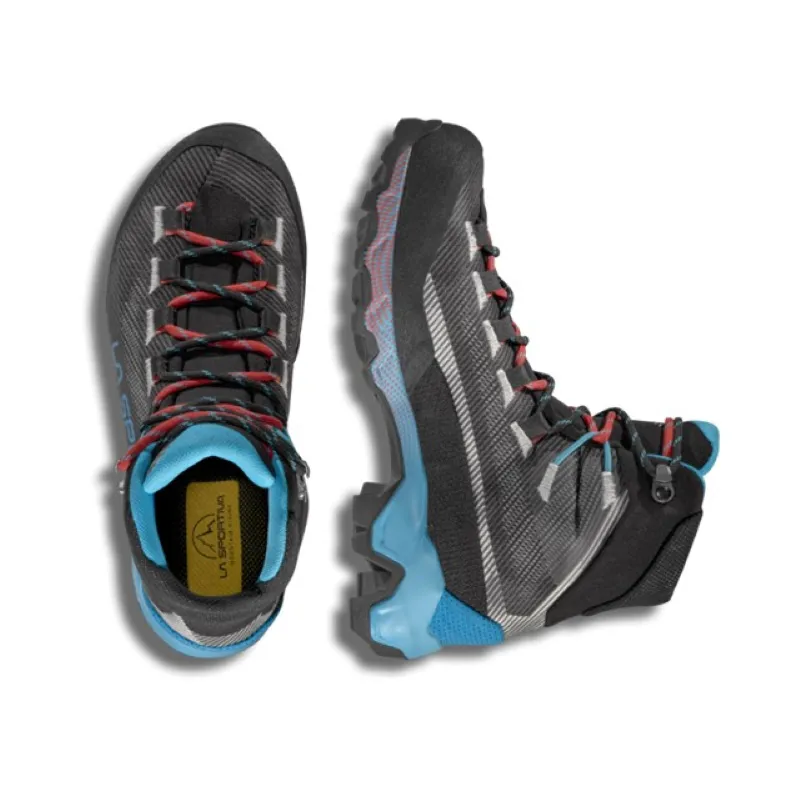 La Sportiva Women's Aequilibrium Hike GTX - Carbon/Malibu Blue-3