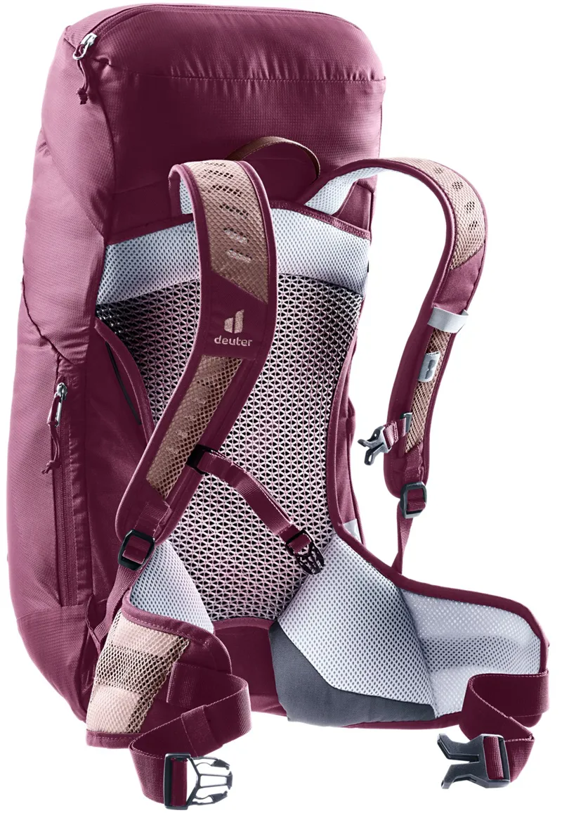 Deuter Women's AC Lite 22 SL Hiking Pack - Ashrose/Cassis-1