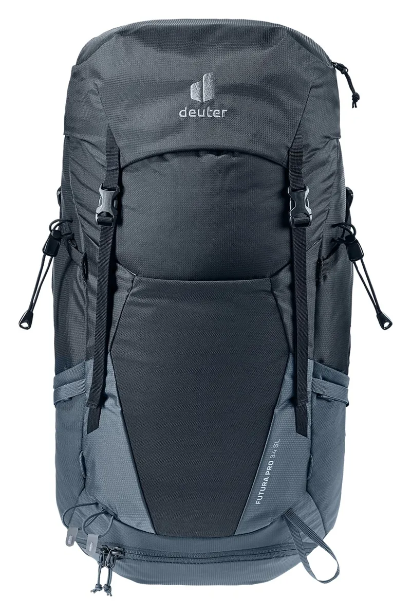 Deuter Women's Futura Pro 34Litre SL Hiking Backpack - Black/Graphite-1