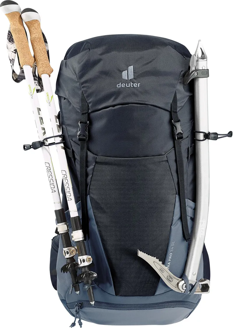 Deuter Women's Futura Pro 34Litre SL Hiking Backpack - Black/Graphite-7