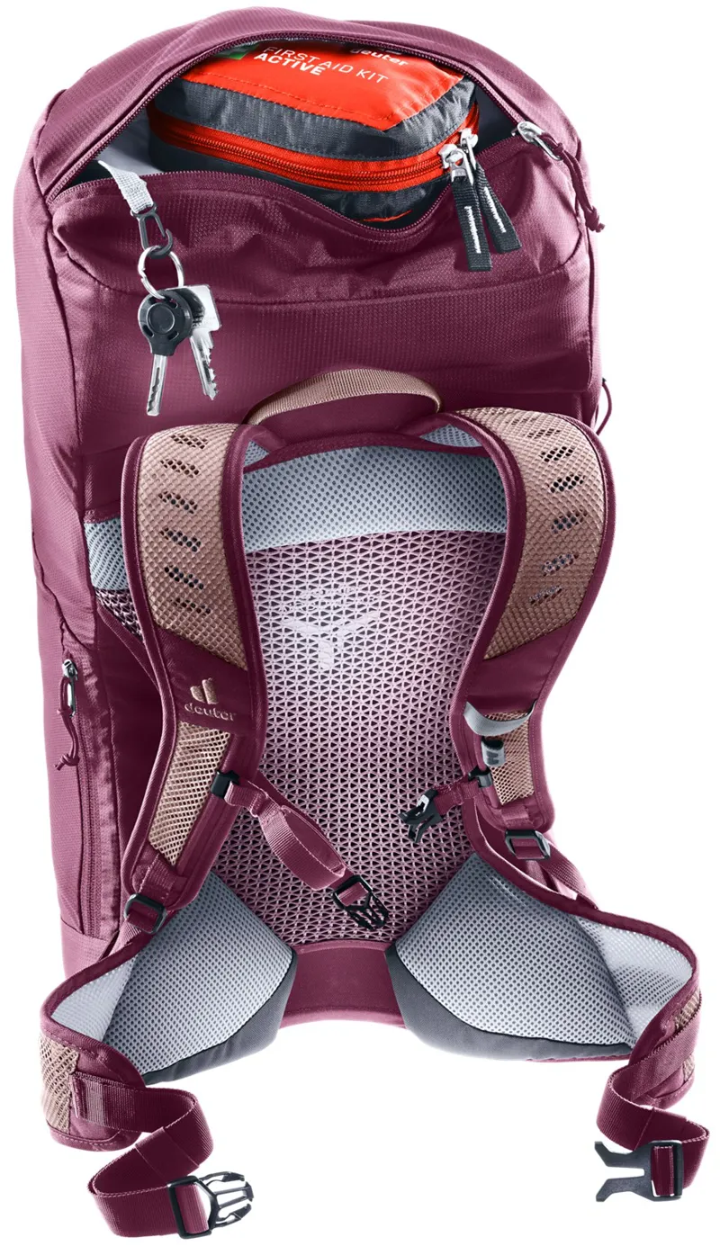 Deuter Women's AC Lite 22 SL Hiking Pack - Ashrose/Cassis-6