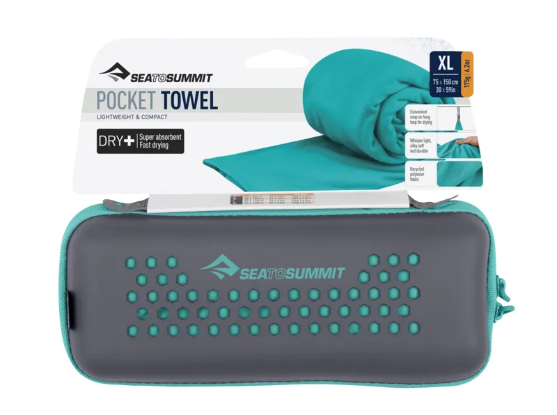 Sea To Summit Pocket Towel X-Large - Baltic-5
