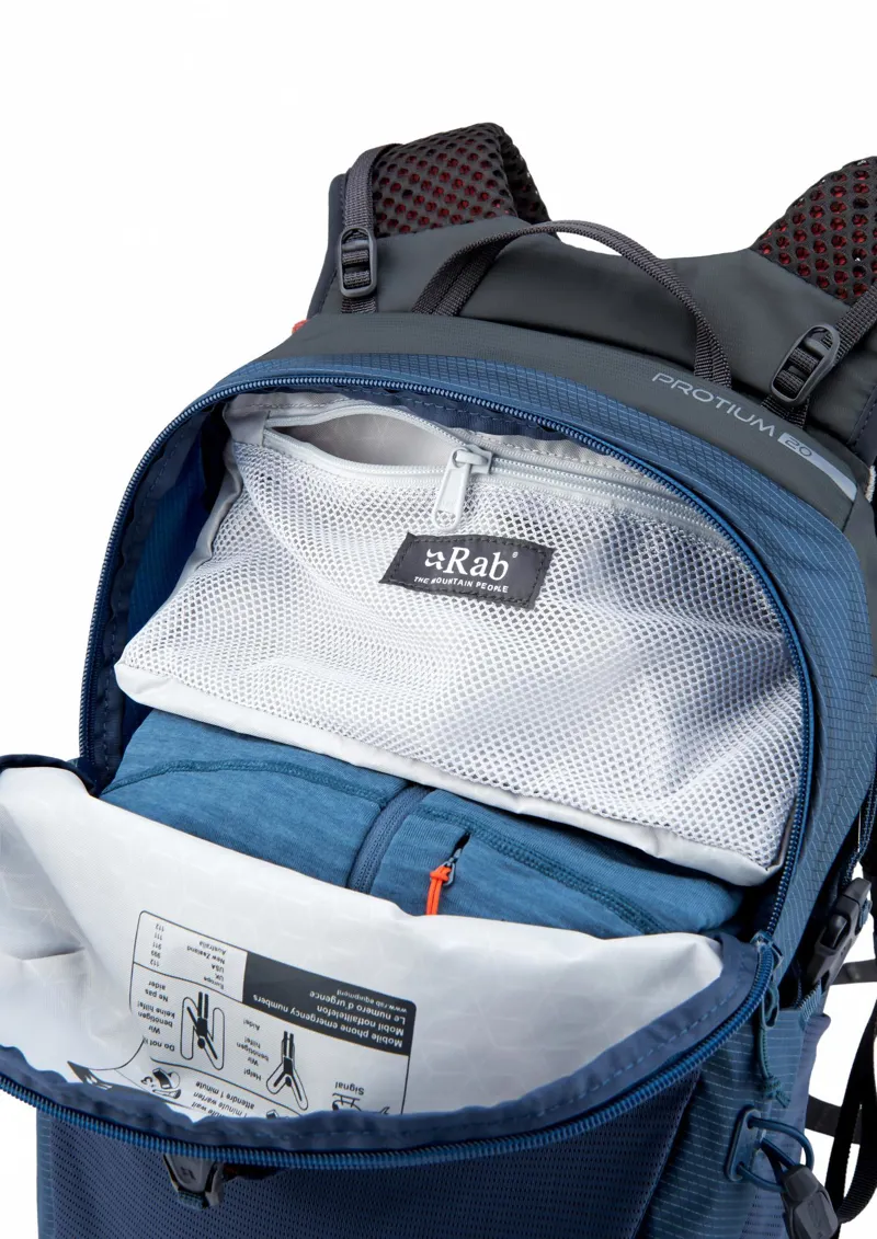 Rab Protium 20 Litre Daysack - Tempest Blue-5