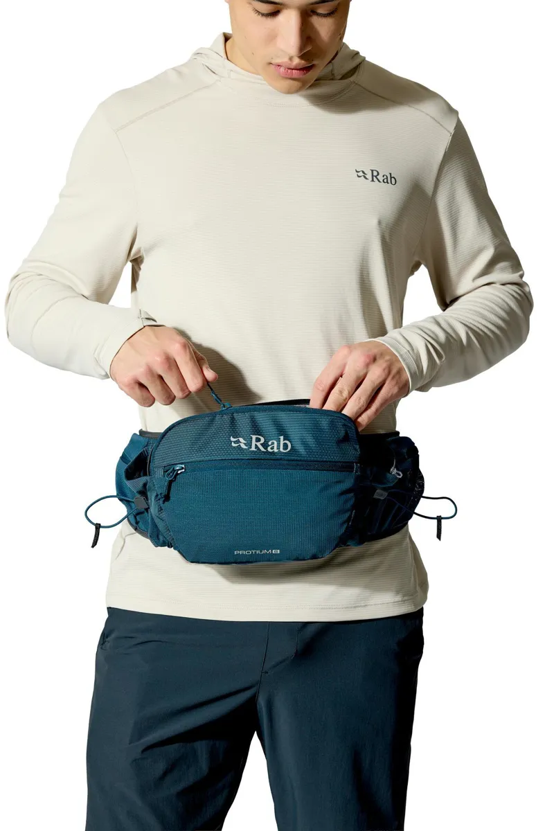 Rab Protium 6 Litre Belt Pack - Tempest Blue-10