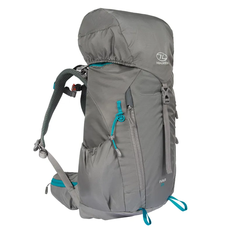 Highlander Women's Ivar 25 Litre Rucksack - Haar Grey-2