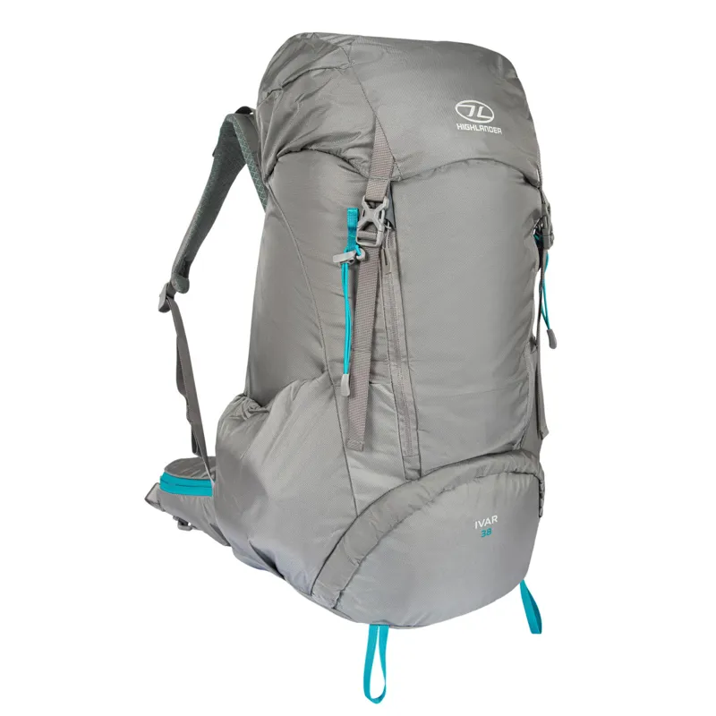 Highlander Women's Ivar 38 Litre Rucksack - Haar Grey-1