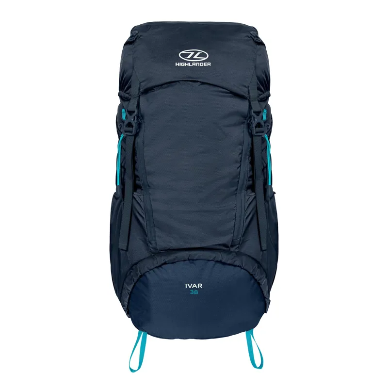 Highlander Women's Ivar 38 Litre Rucksack - Navy Blue