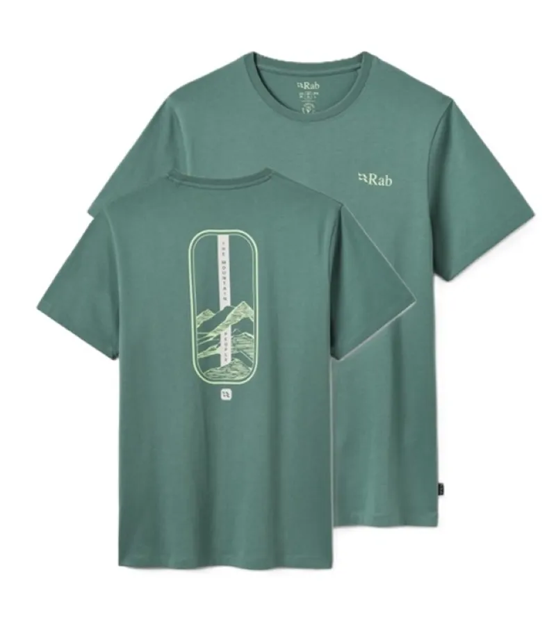 Rab Men's Stance Strata Tee - Sage