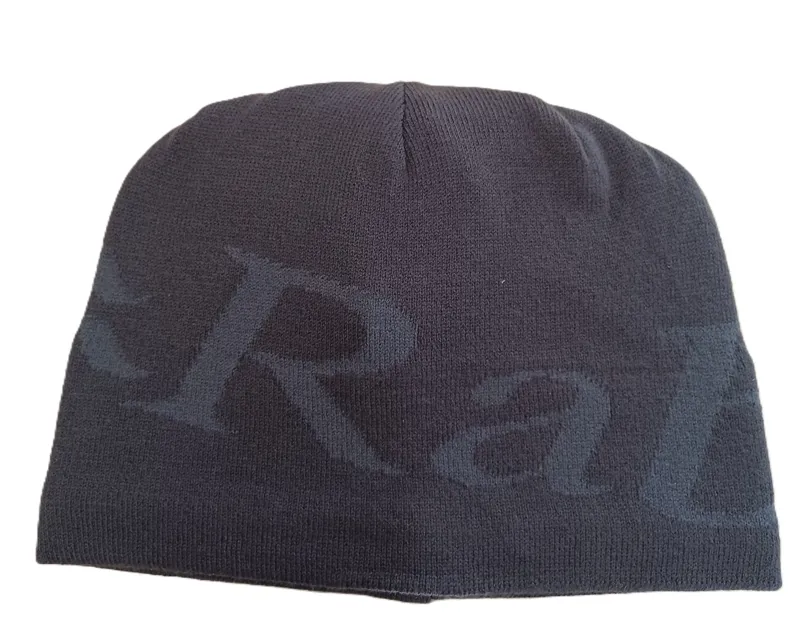 Wool Rab Beanie Mens Rab Logo Beanie Anthracite/Granite