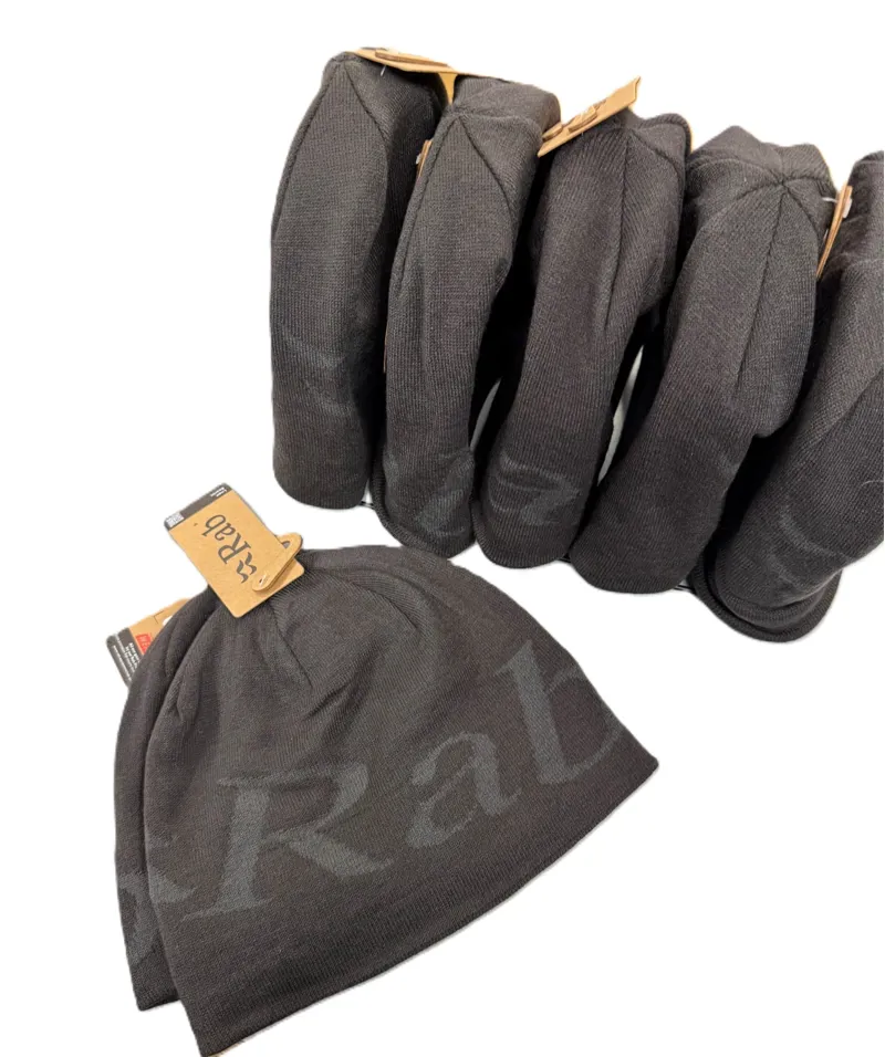 Rab Logo Beanie - Anthracite/Granite -1