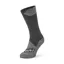 Sealskinz Raynham Aquasealz Waterproof All Weather Mid Length Sock - Black/Grey Marl