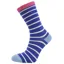Horizon Lifestyle Women's Bamboo Sock - Royal/Ecru