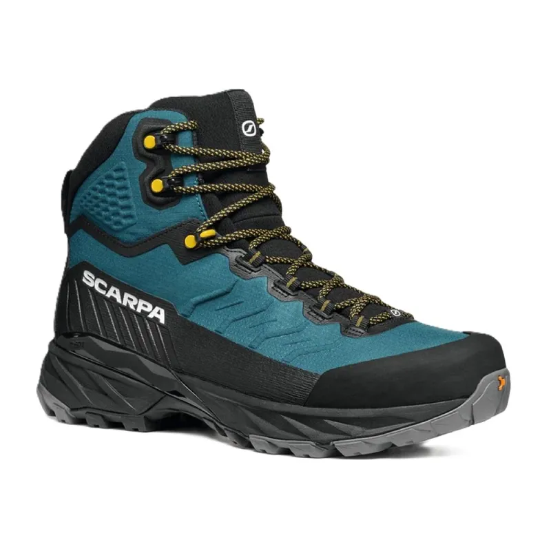 Scarpa Men's Rush TRK LT GTX - Petrol/Mustard
