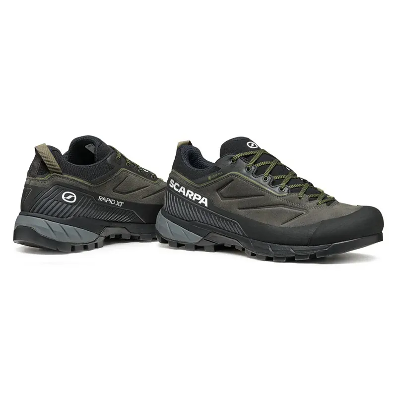 Scarpa Men's Rapid XT GTX - Shark/Military-6