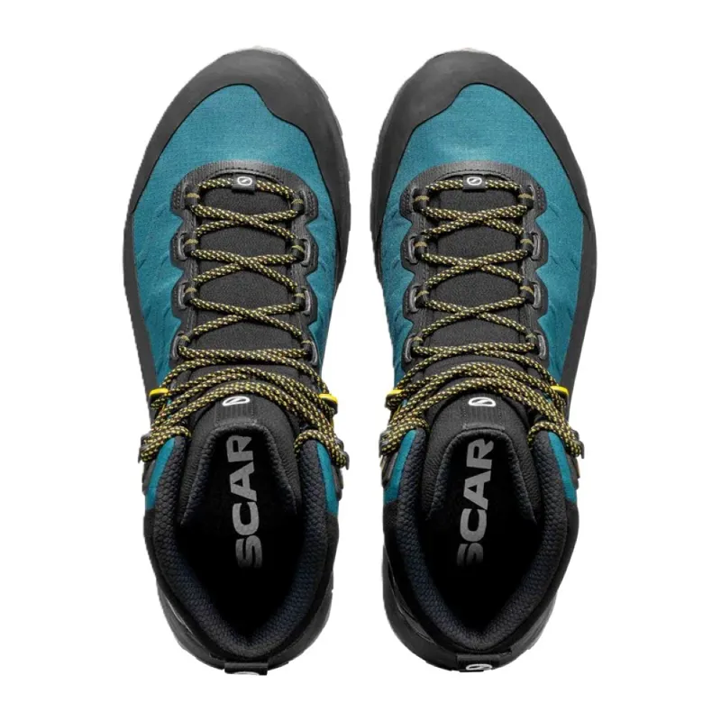 Scarpa Men's Rush TRK LT GTX - Petrol/Mustard-4