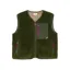 Billybelt Women's Sherpa Fleece Vest - Khaki