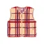 Billybelt Women's Sherpa Fleece Vest - Checked